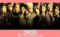 snsd the boys japanese