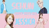 HAPPY BIRTH DAY SEHUN & JESSICA