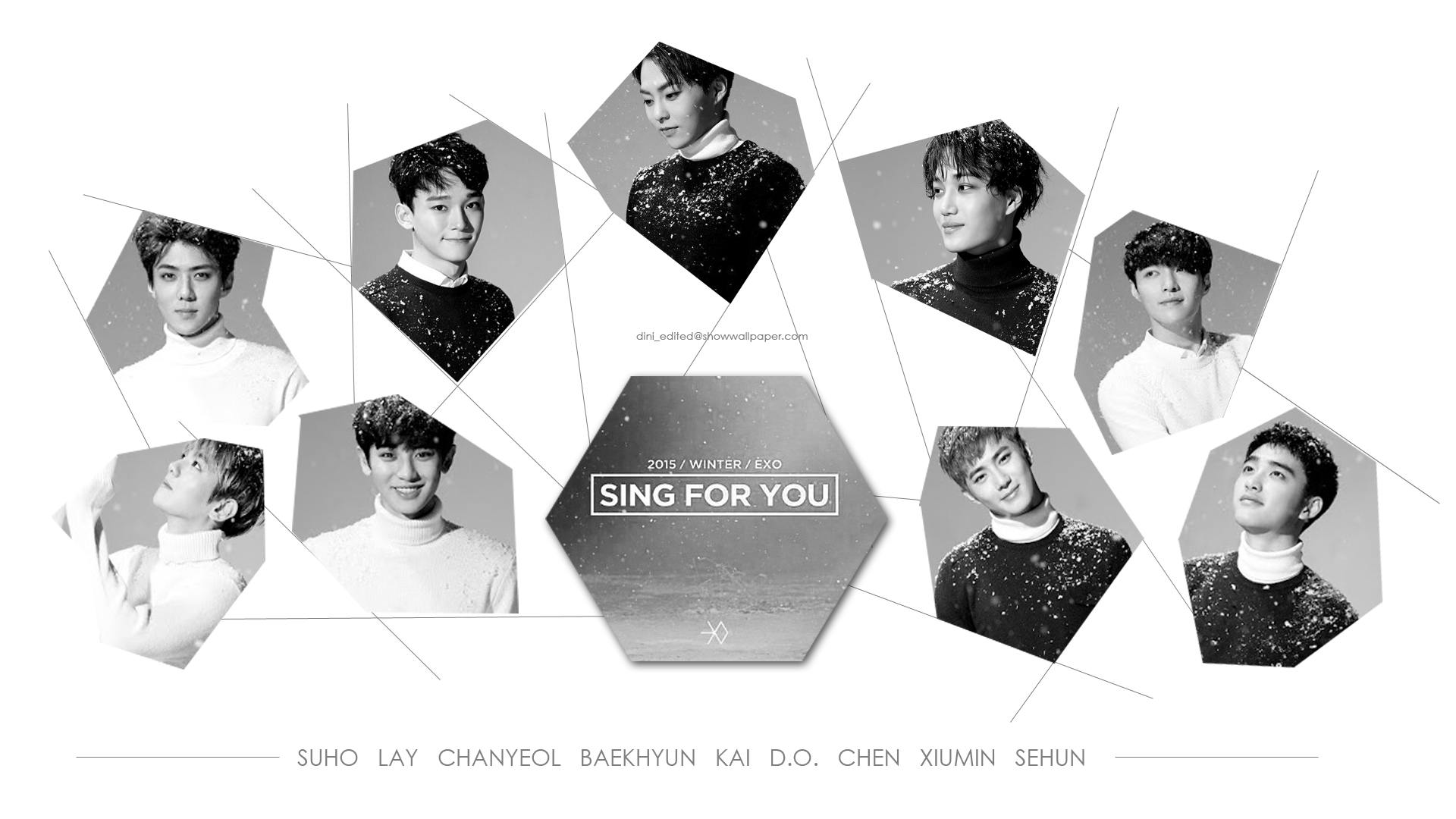 《Sing For You,钢琴谱》EXO,EXO（五线谱 简谱 钢琴曲 指法）-弹琴吧|蛐蛐钢琴网