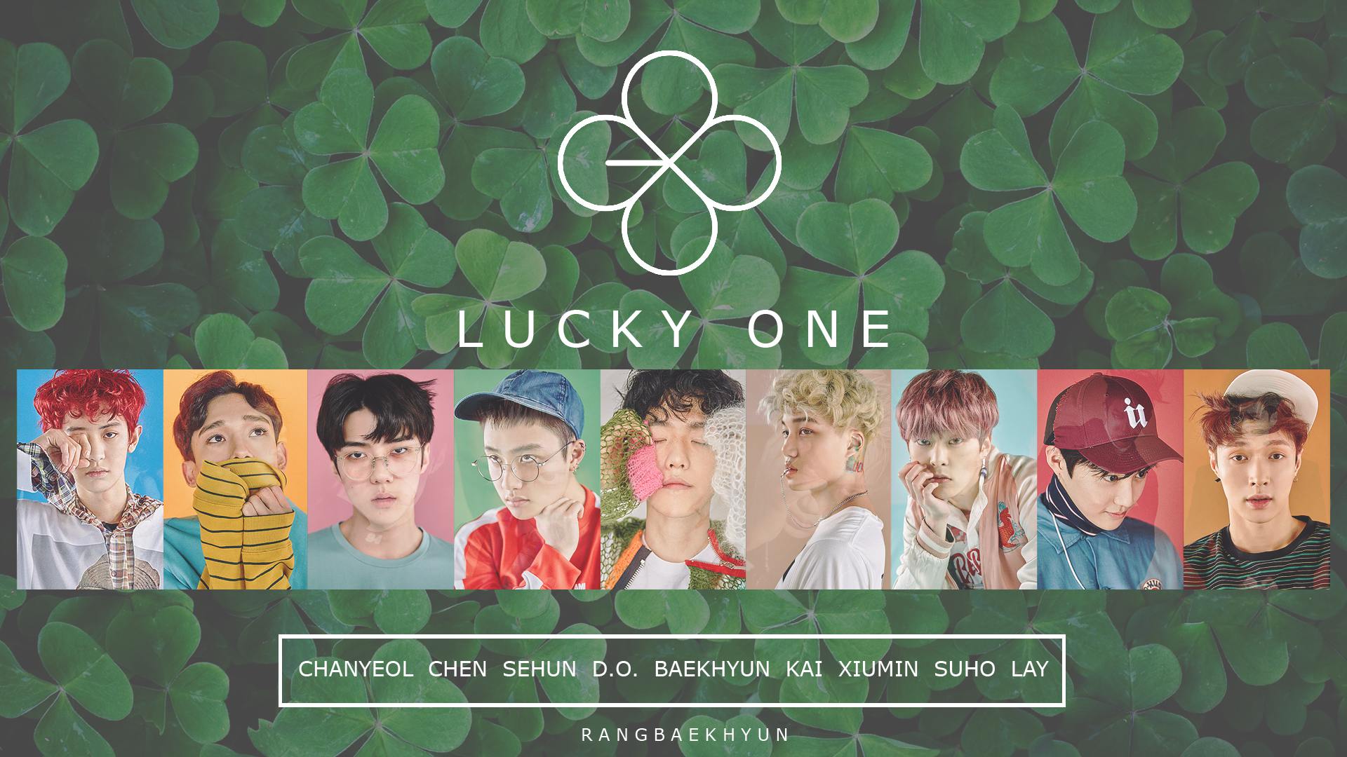 EXO NEW ALBUM :: LuckyOne Wallpaper by B1Soshi