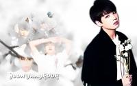 Jungkook White Flower