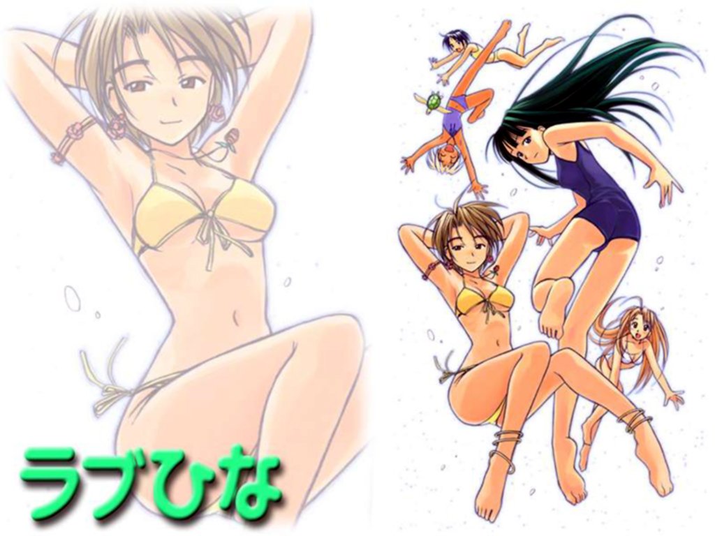 Love Hina Wallpaper.